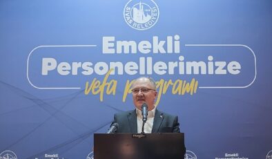 Bilgin’den emekli personele vefa