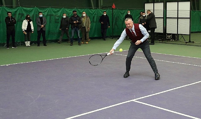 Kocaeli Büyükşehir’den dünya standartlarında tenis merkezi