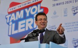 Ekrem İmamoğlu Şile’nin 14 köyünde 14 parkı hizmete açarken, İSKİ eliyle de ‘Şile İçme Suyu Depo İnşaatlarının’ temelini attı