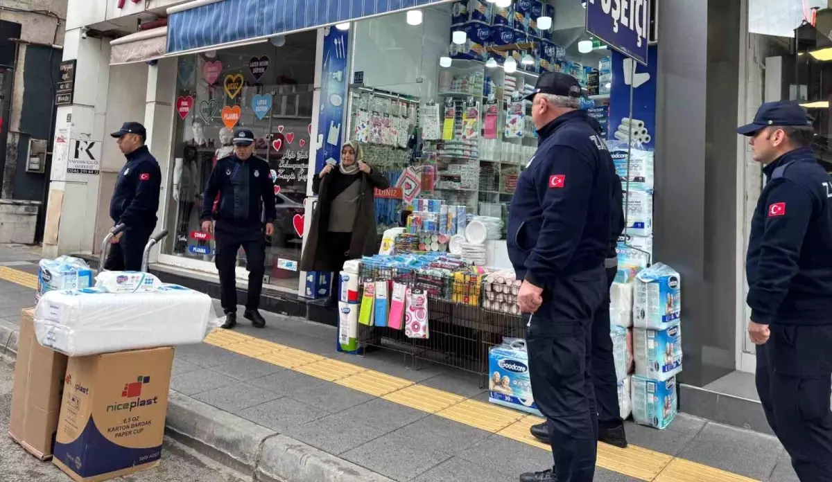 Çorum’da Kaldırım İşgalleri Denetim Altında